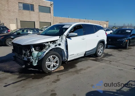 2018 GMC Terrain Sle from USA, damaged, VIN 3GKALMEV1JL401993